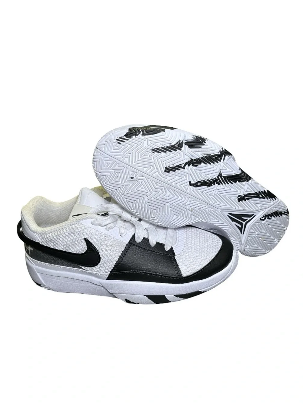 Nike Nike Ja 1 Scratch 2.0 White/Black Size 5.5Y